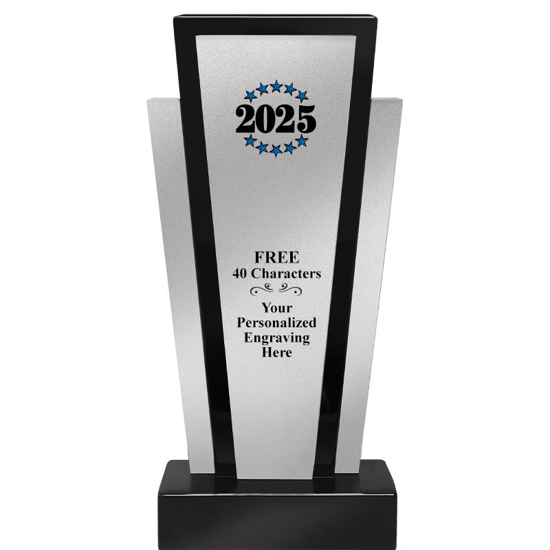 12.625" GRAPHITE WOOD TROPHY