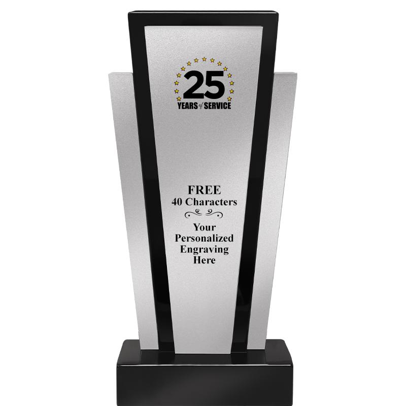 12.625" GRAPHITE WOOD TROPHY