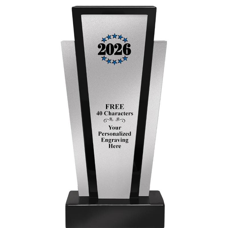 12.625" GRAPHITE WOOD TROPHY