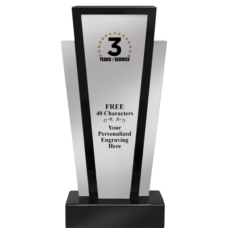 12.625" GRAPHITE WOOD TROPHY