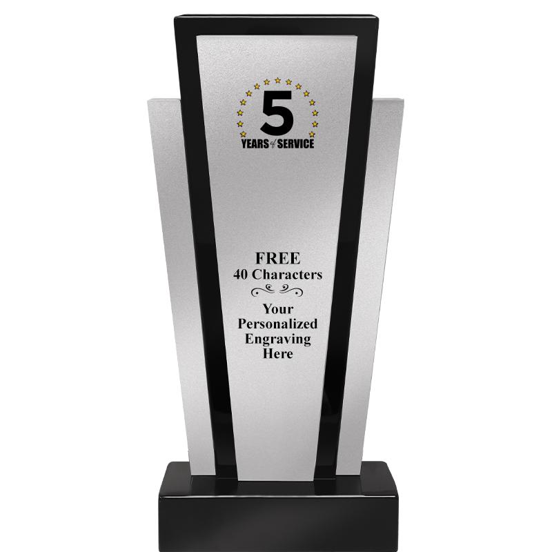 12.625" GRAPHITE WOOD TROPHY