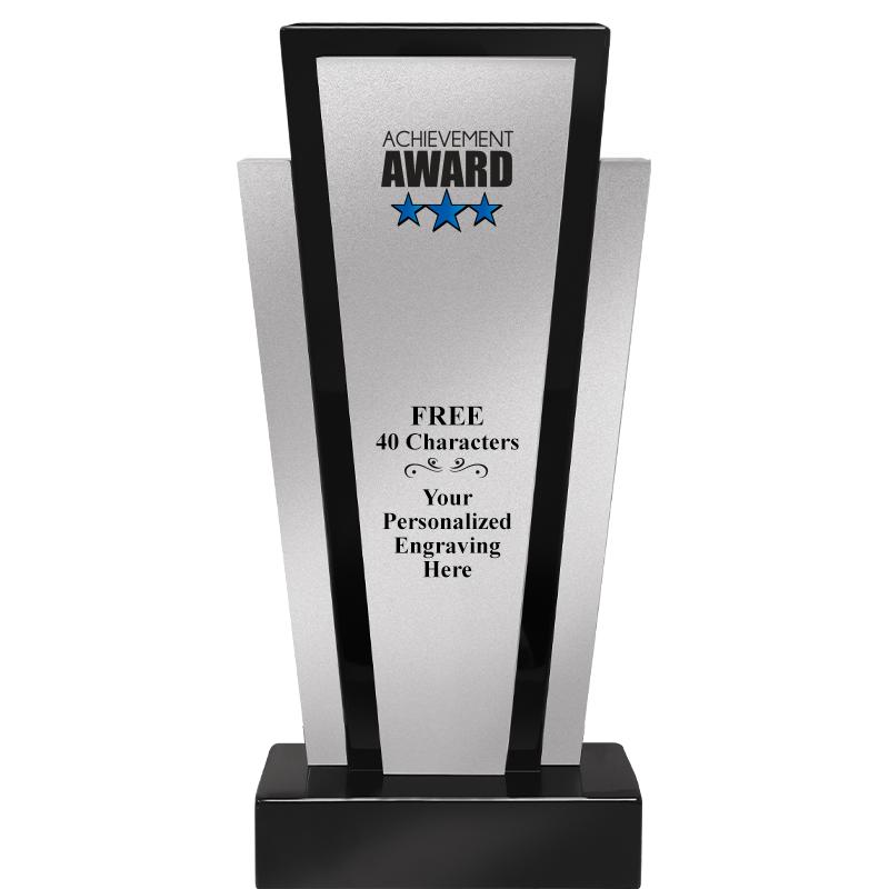 12.625" GRAPHITE WOOD TROPHY