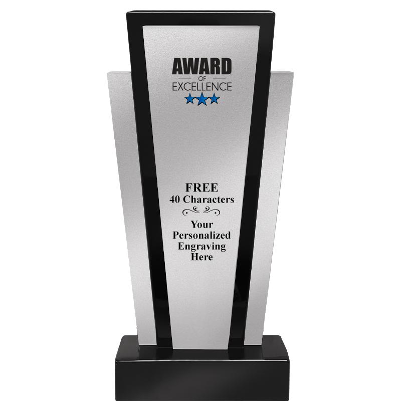 12.625" GRAPHITE WOOD TROPHY