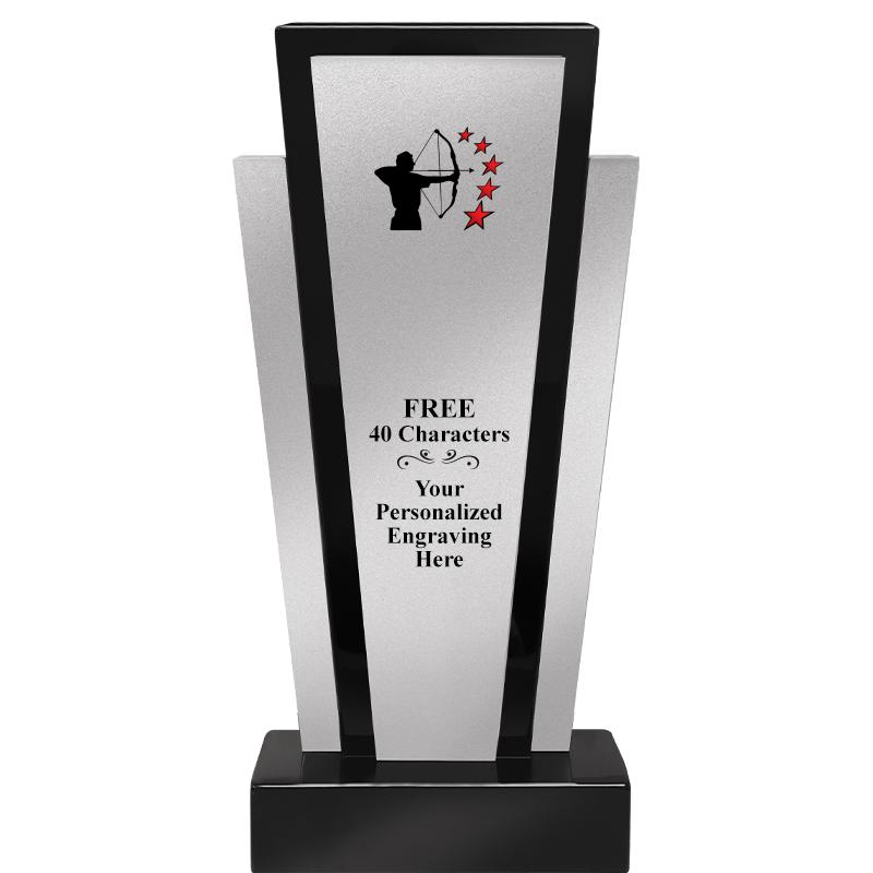 12.625" GRAPHITE WOOD TROPHY