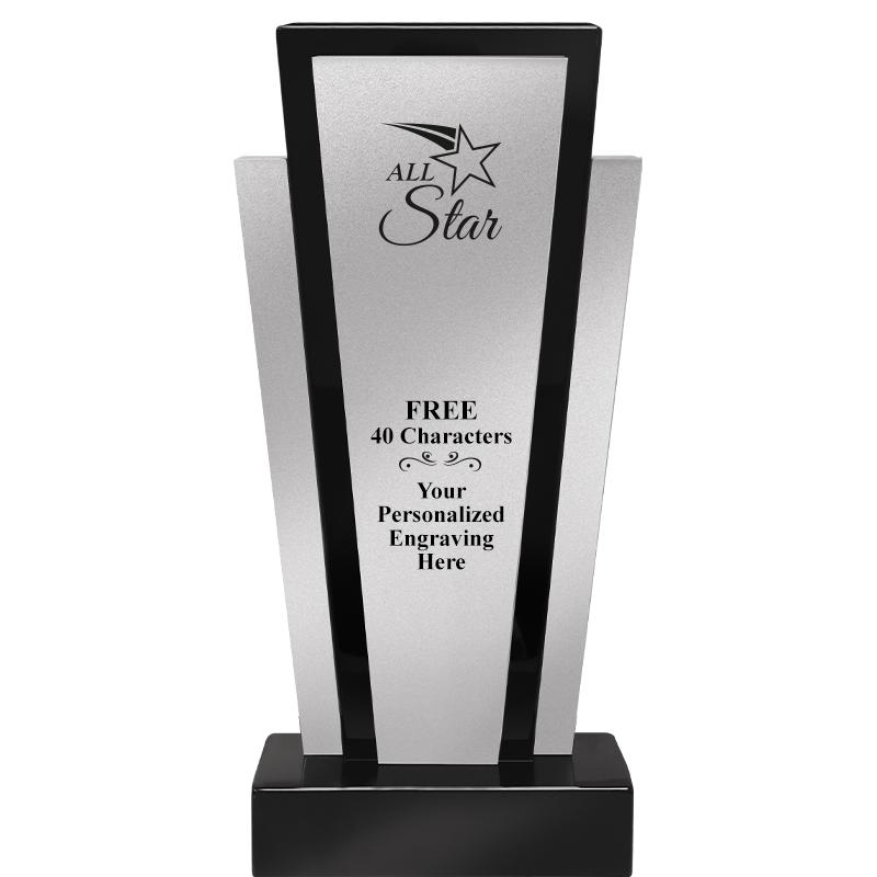 12.625" GRAPHITE WOOD TROPHY