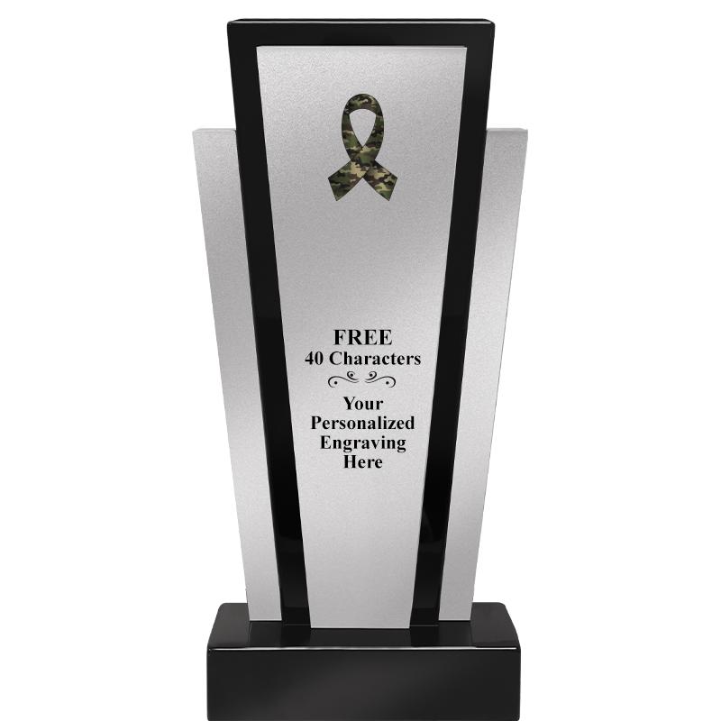 12.625" GRAPHITE WOOD TROPHY
