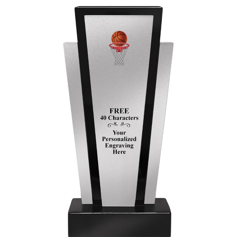 12.625" GRAPHITE WOOD TROPHY