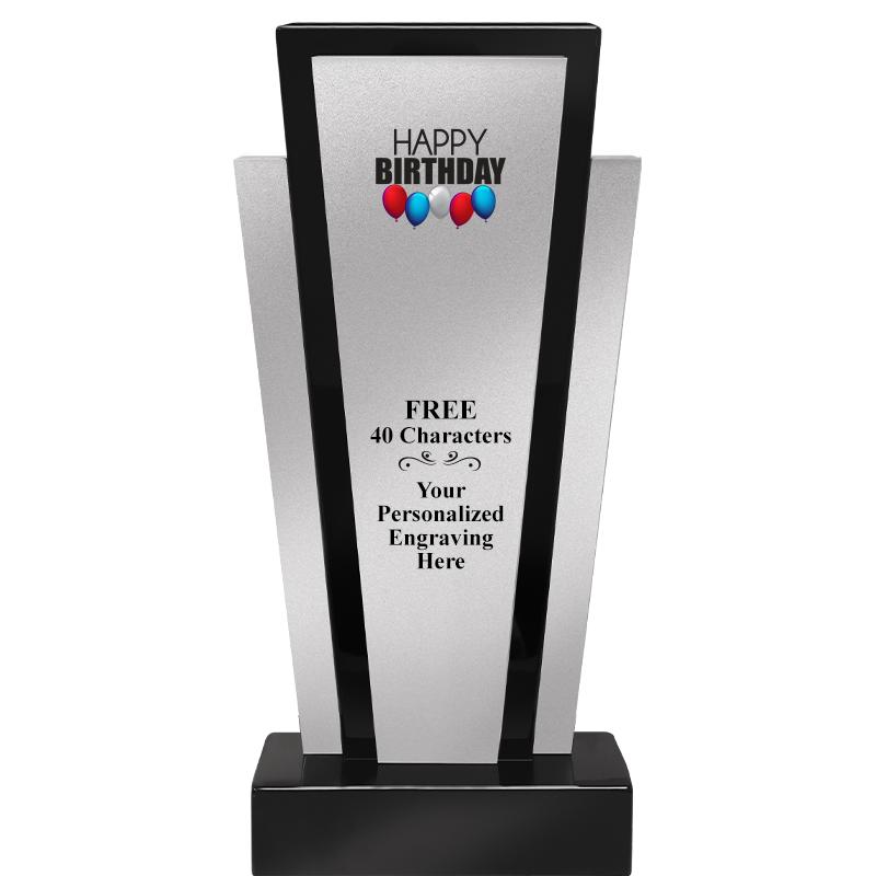 12.625" GRAPHITE WOOD TROPHY