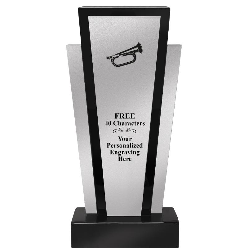 12.625" GRAPHITE WOOD TROPHY