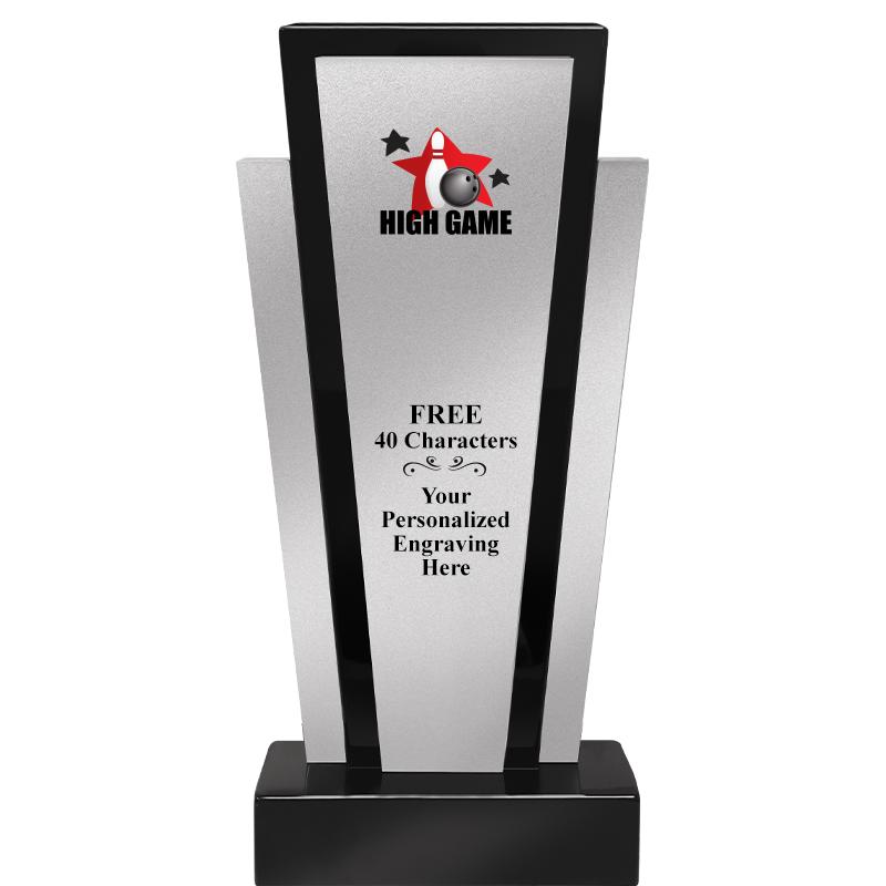 12.625" GRAPHITE WOOD TROPHY