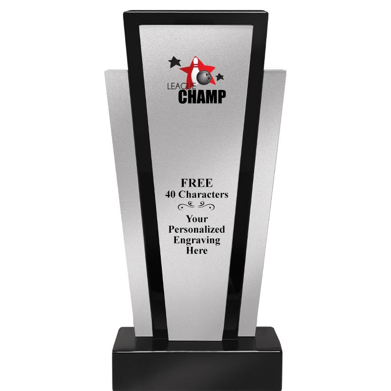 12.625" GRAPHITE WOOD TROPHY