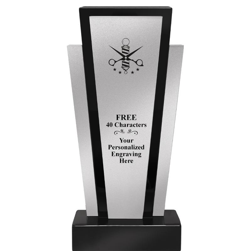 12.625" GRAPHITE WOOD TROPHY