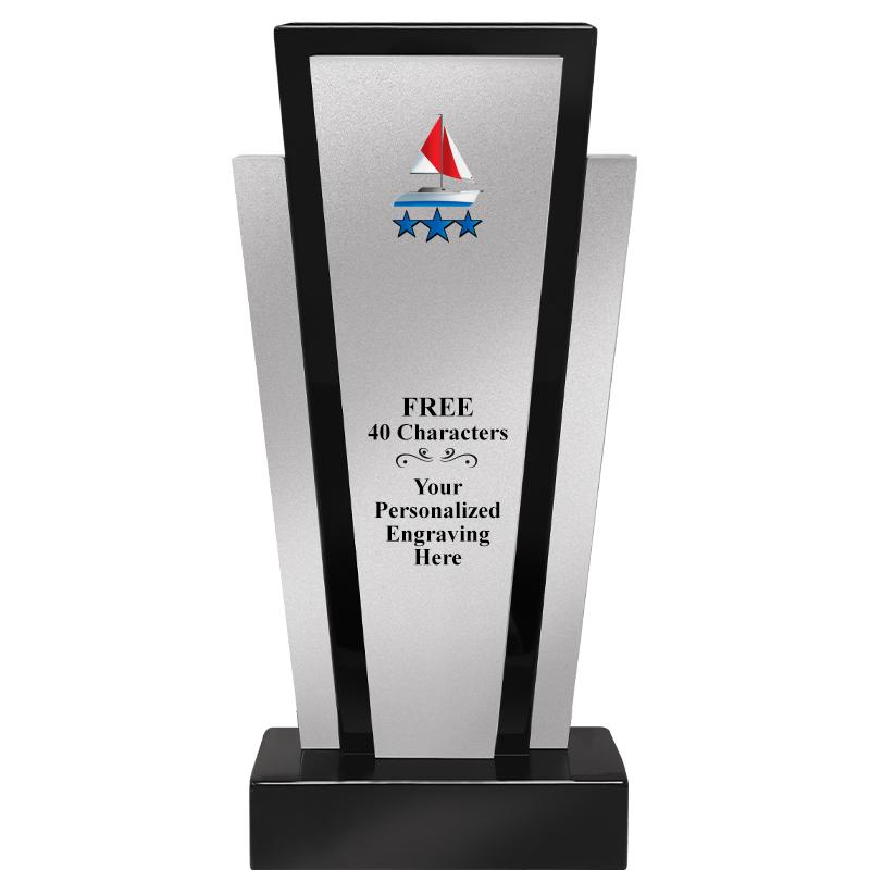 12.625" GRAPHITE WOOD TROPHY