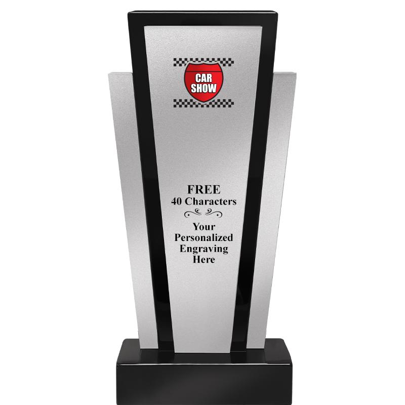 12.625" GRAPHITE WOOD TROPHY