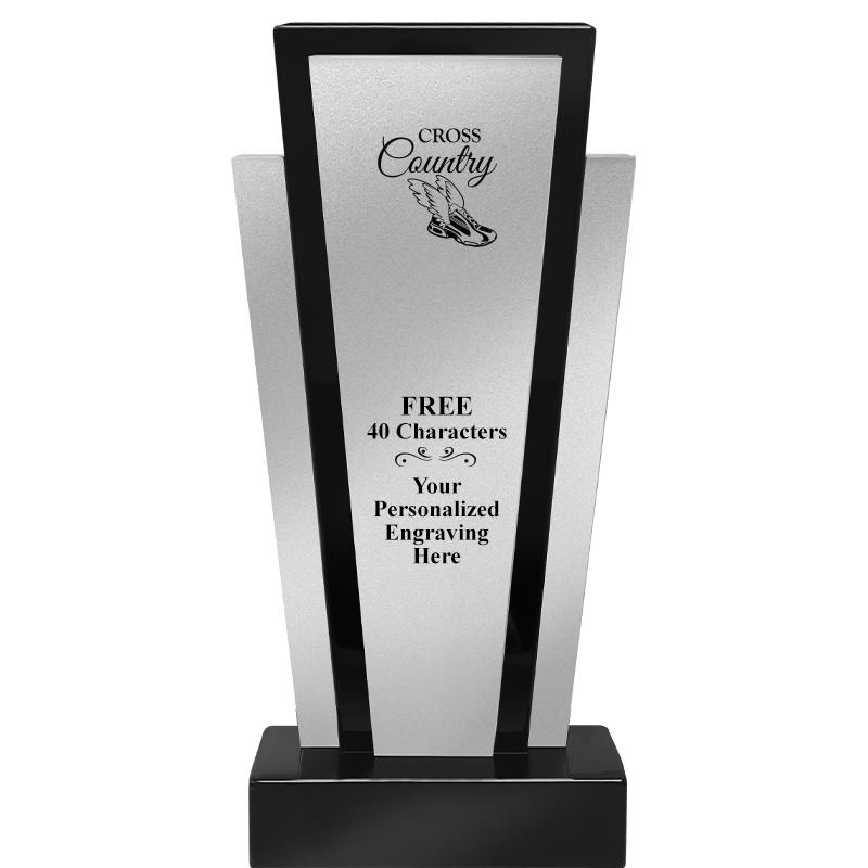 12.625" GRAPHITE WOOD TROPHY