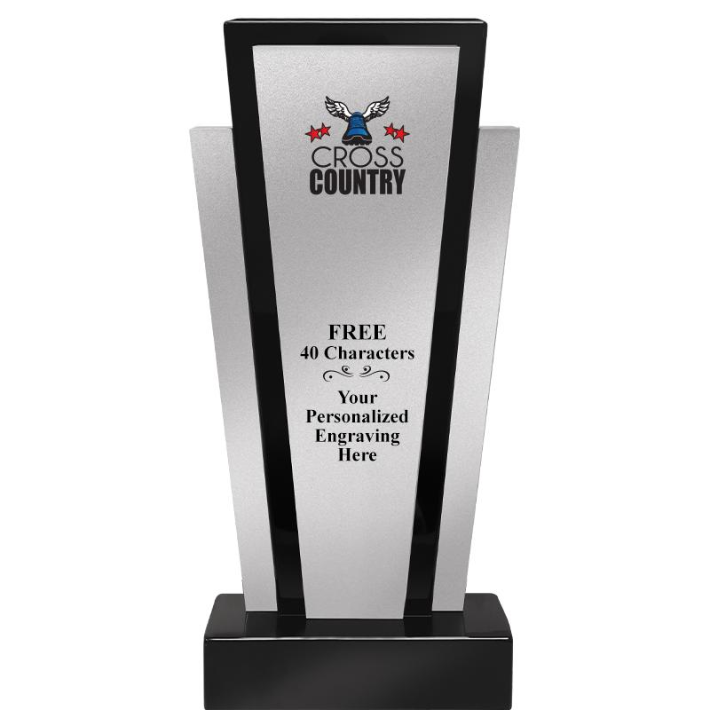 12.625" GRAPHITE WOOD TROPHY