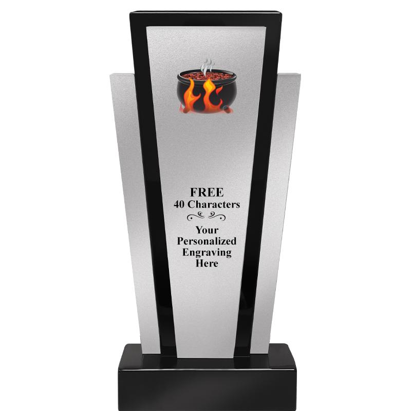 12.625" GRAPHITE WOOD TROPHY