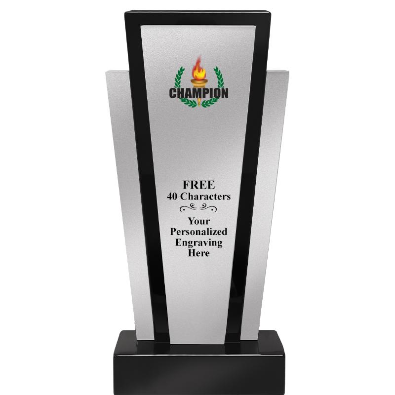 12.625" GRAPHITE WOOD TROPHY