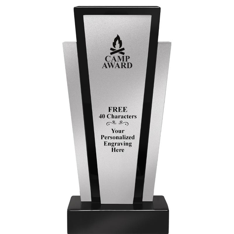 12.625" GRAPHITE WOOD TROPHY