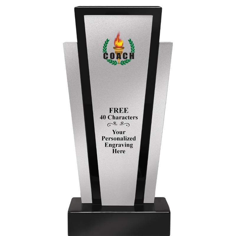 12.625" GRAPHITE WOOD TROPHY