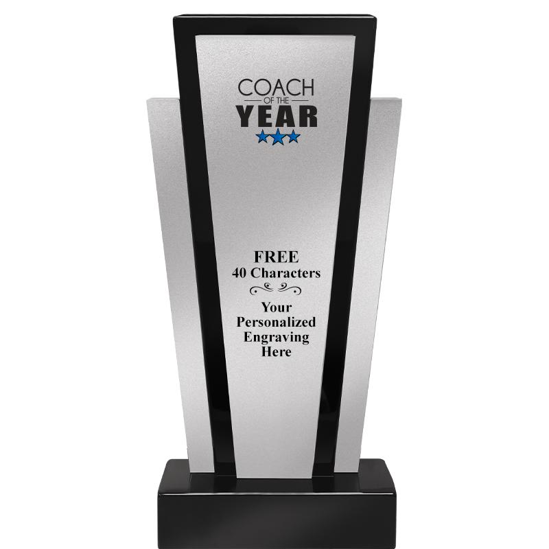 12.625" GRAPHITE WOOD TROPHY