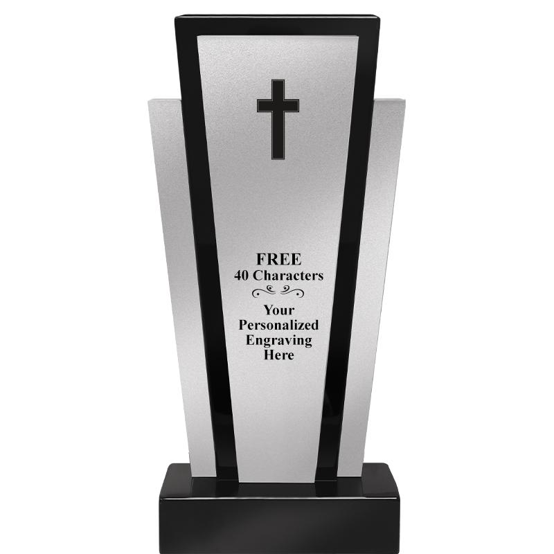 12.625" GRAPHITE WOOD TROPHY