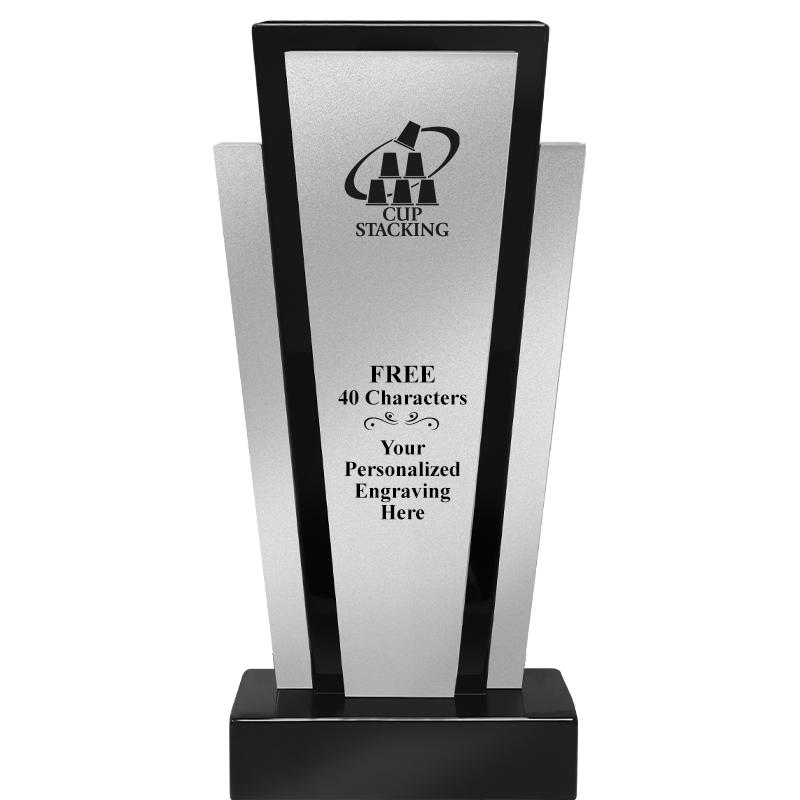 12.625" GRAPHITE WOOD TROPHY