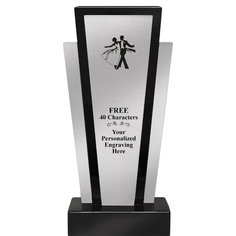 12.625" GRAPHITE WOOD TROPHY