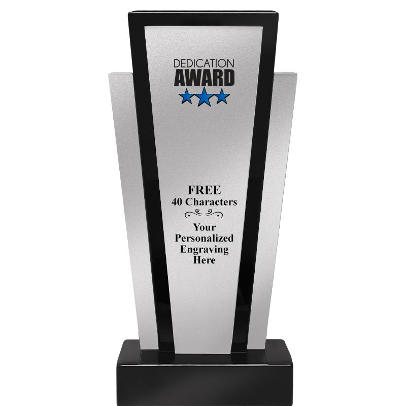 12.625" GRAPHITE WOOD TROPHY