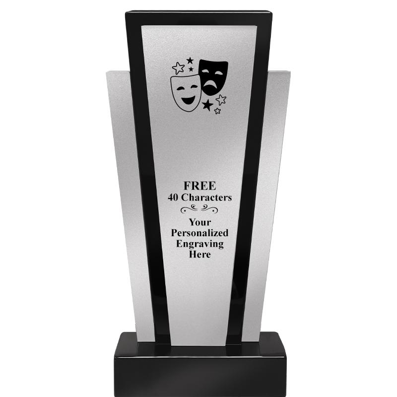 12.625" GRAPHITE WOOD TROPHY