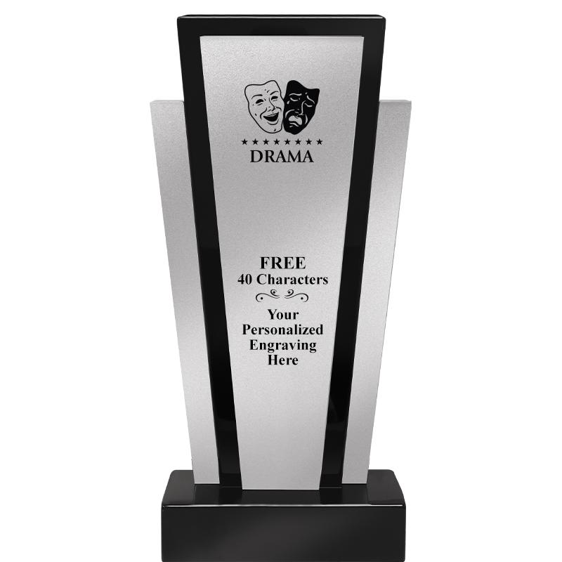 12.625" GRAPHITE WOOD TROPHY