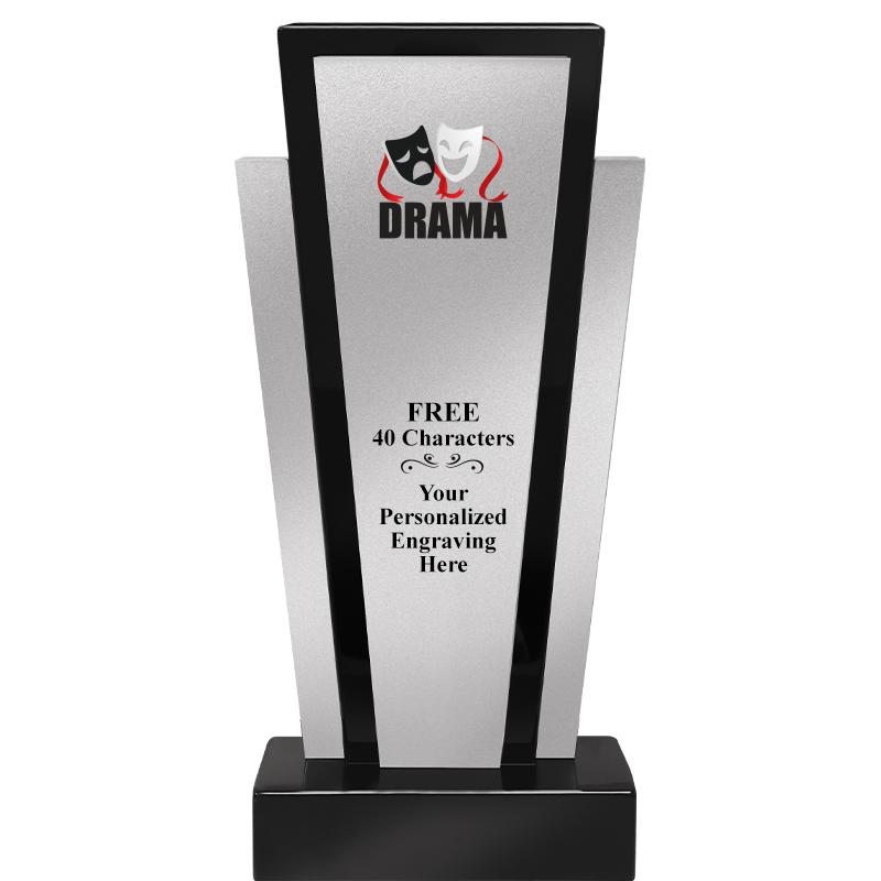 12.625" GRAPHITE WOOD TROPHY