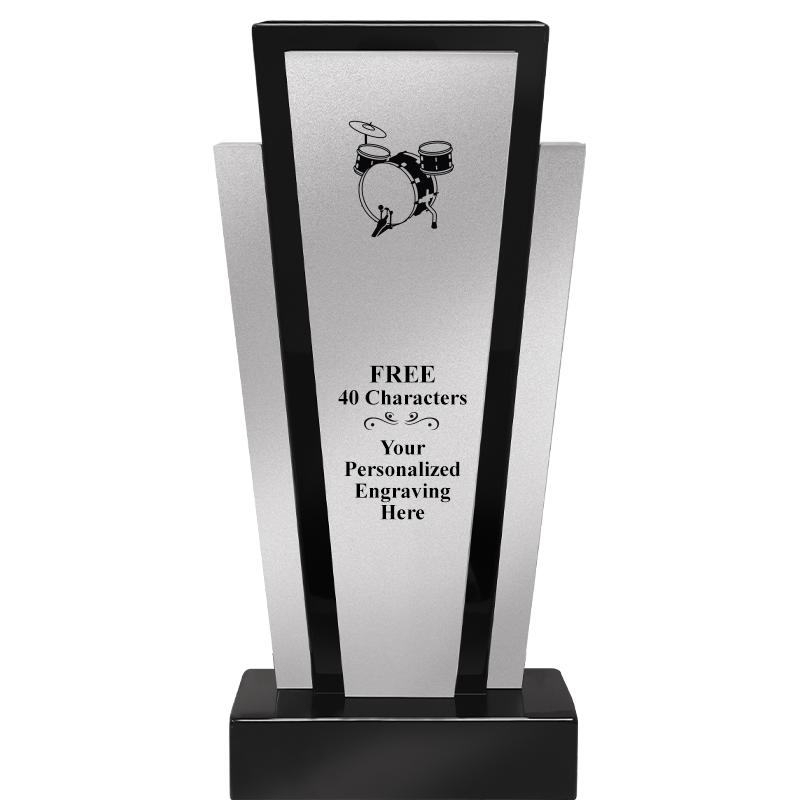 12.625" GRAPHITE WOOD TROPHY