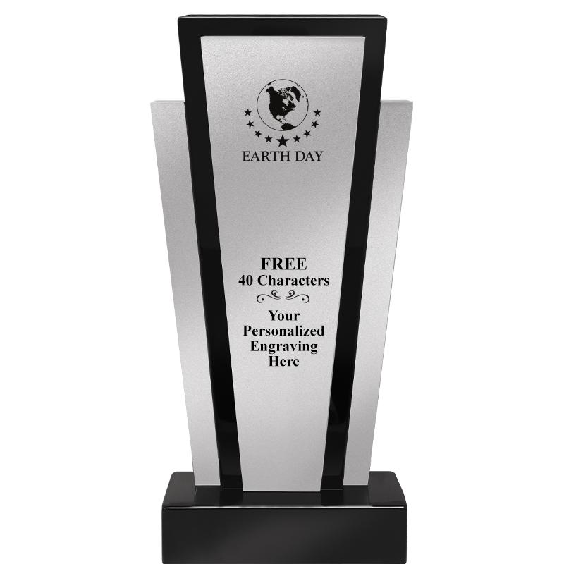 12.625" GRAPHITE WOOD TROPHY