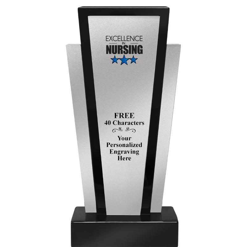 12.625" GRAPHITE WOOD TROPHY