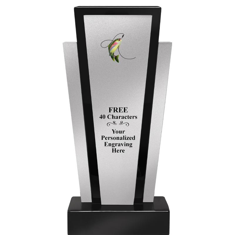 12.625" GRAPHITE WOOD TROPHY