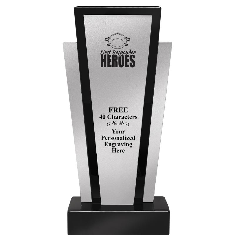 12.625" GRAPHITE WOOD TROPHY