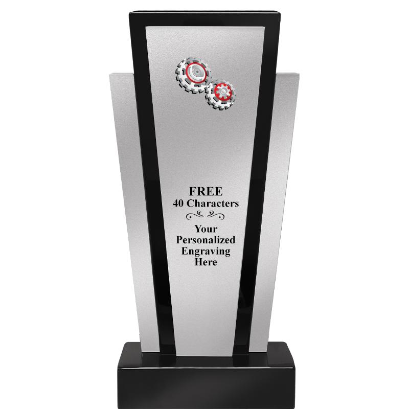 12.625" GRAPHITE WOOD TROPHY