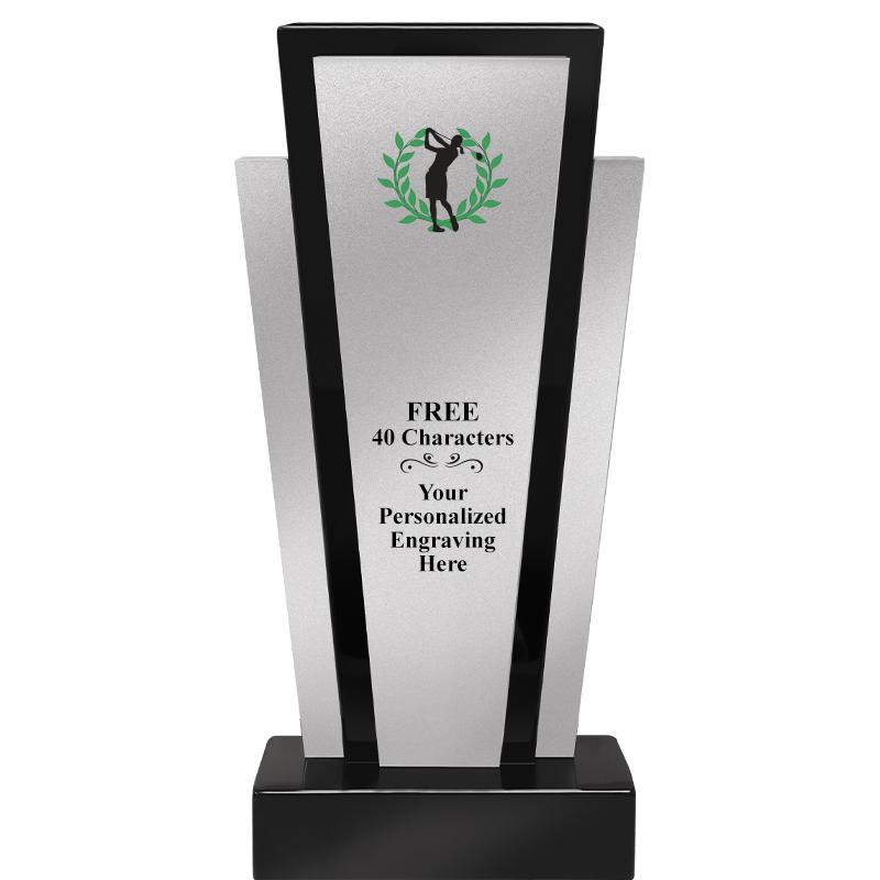 12.625" GRAPHITE WOOD TROPHY