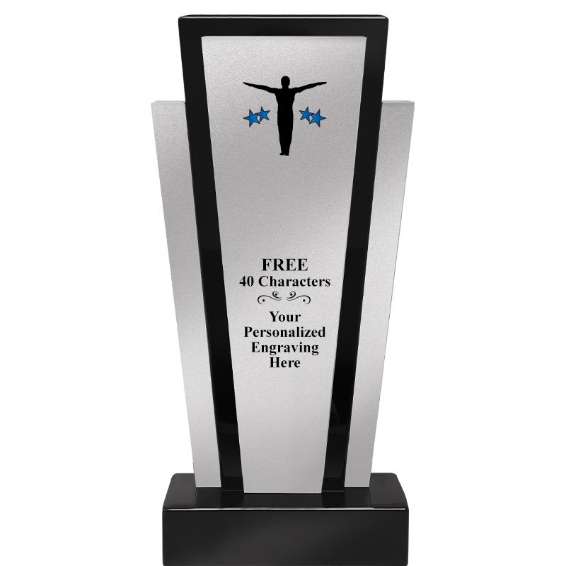 12.625" GRAPHITE WOOD TROPHY