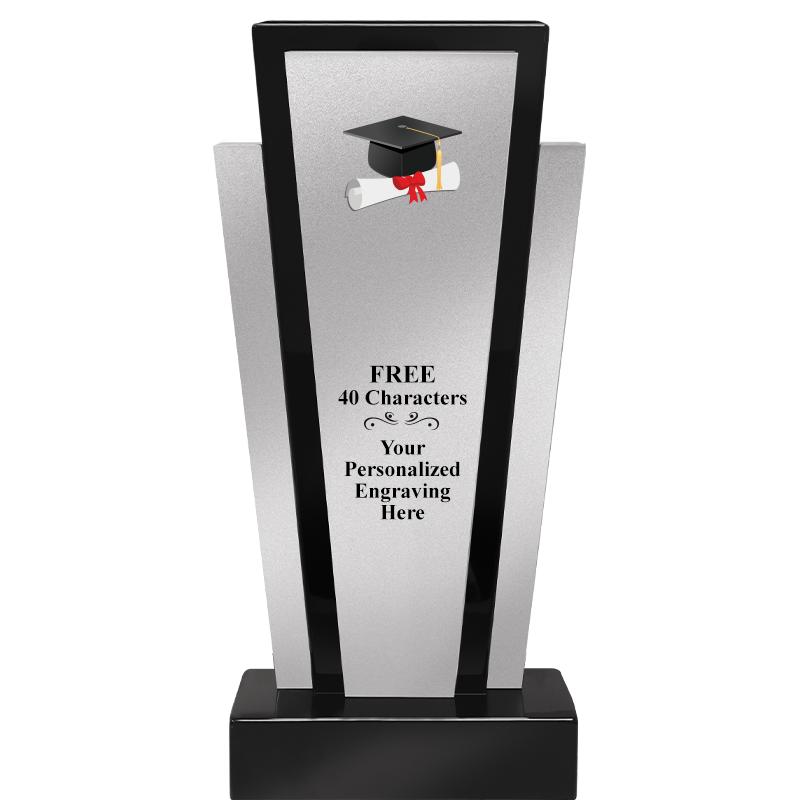 12.625" GRAPHITE WOOD TROPHY