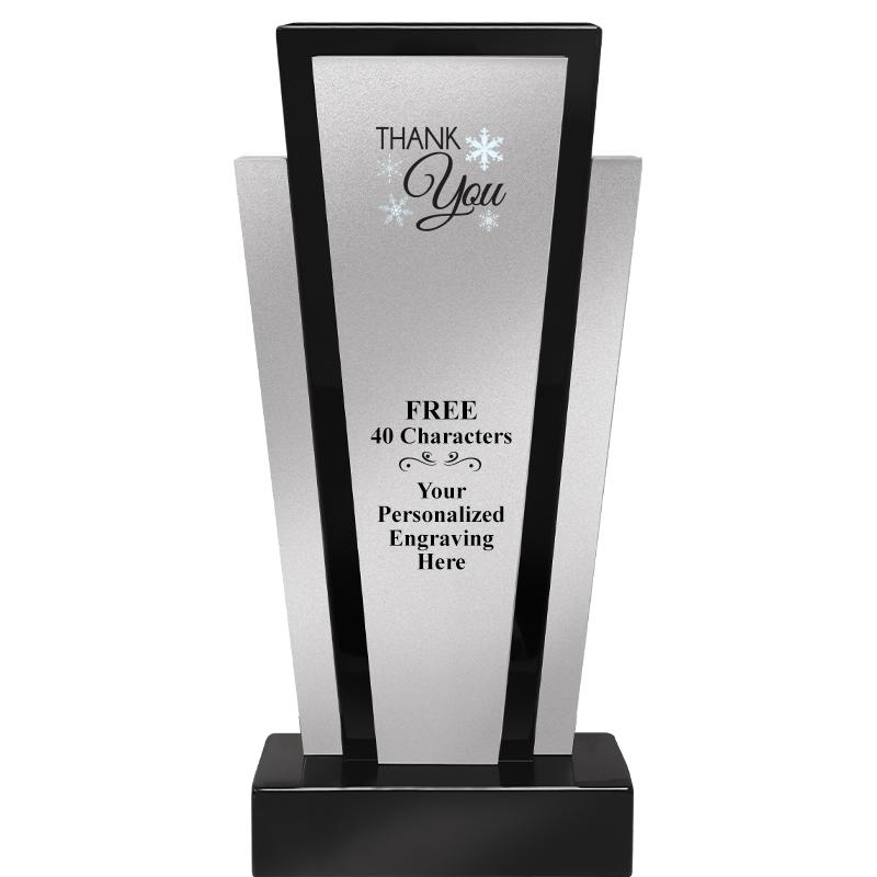 12.625" GRAPHITE WOOD TROPHY