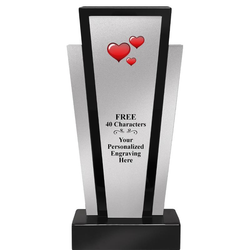 12.625" GRAPHITE WOOD TROPHY