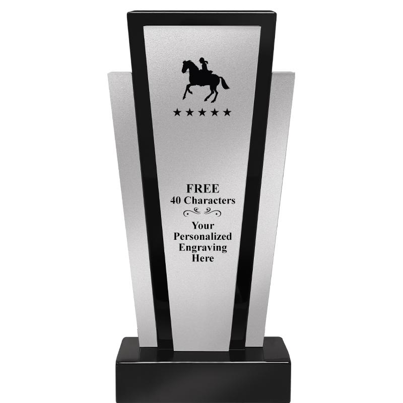 12.625" GRAPHITE WOOD TROPHY