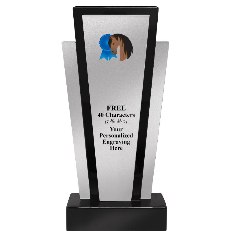 12.625" GRAPHITE WOOD TROPHY