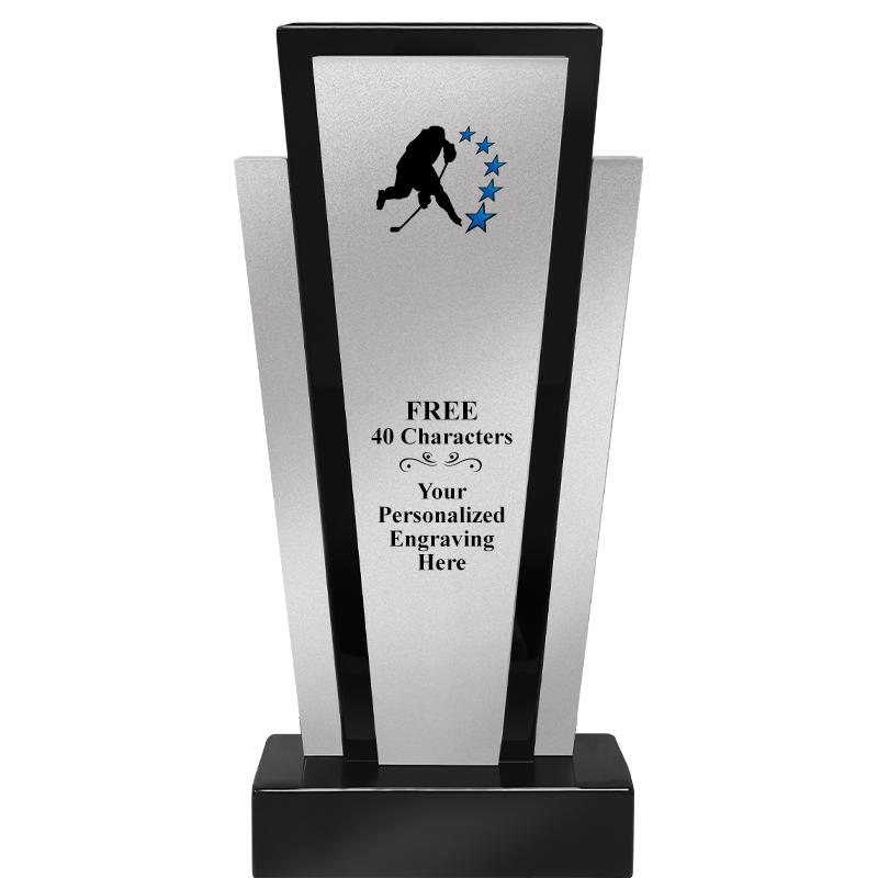 12.625" GRAPHITE WOOD TROPHY