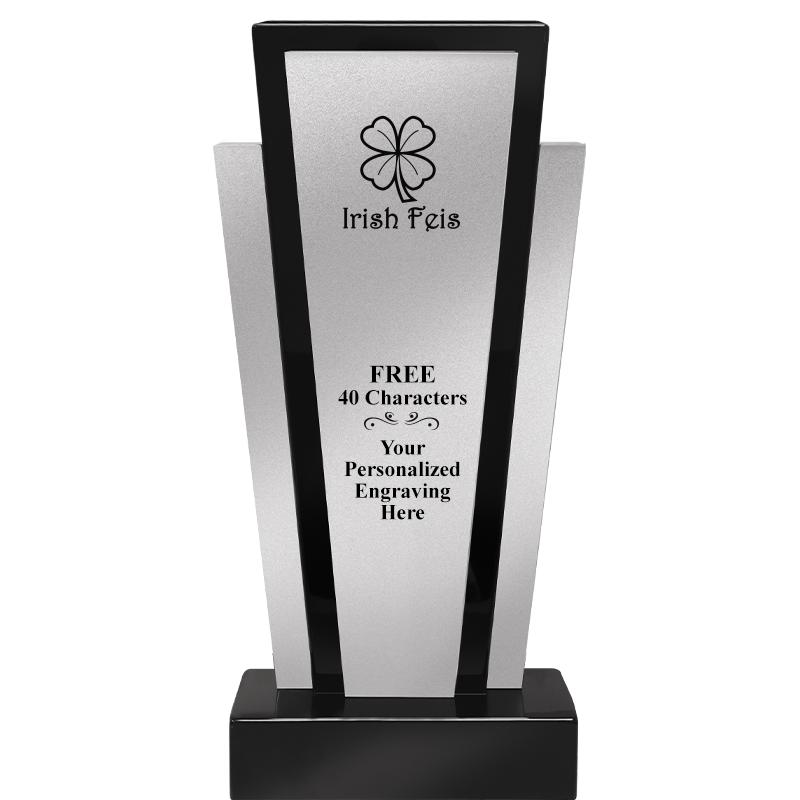 12.625" GRAPHITE WOOD TROPHY