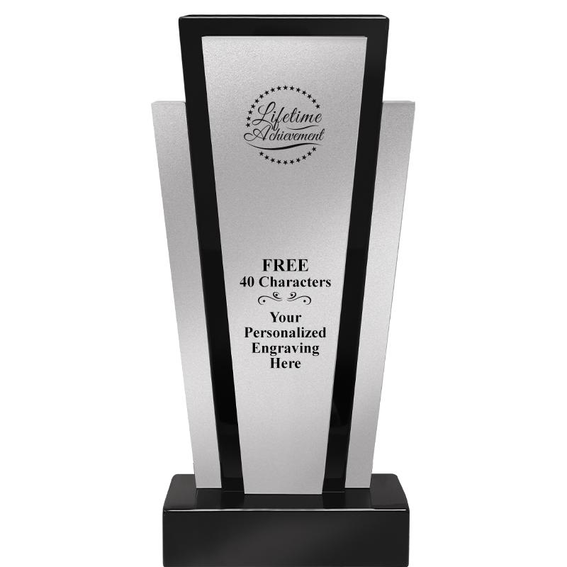 12.625" GRAPHITE WOOD TROPHY