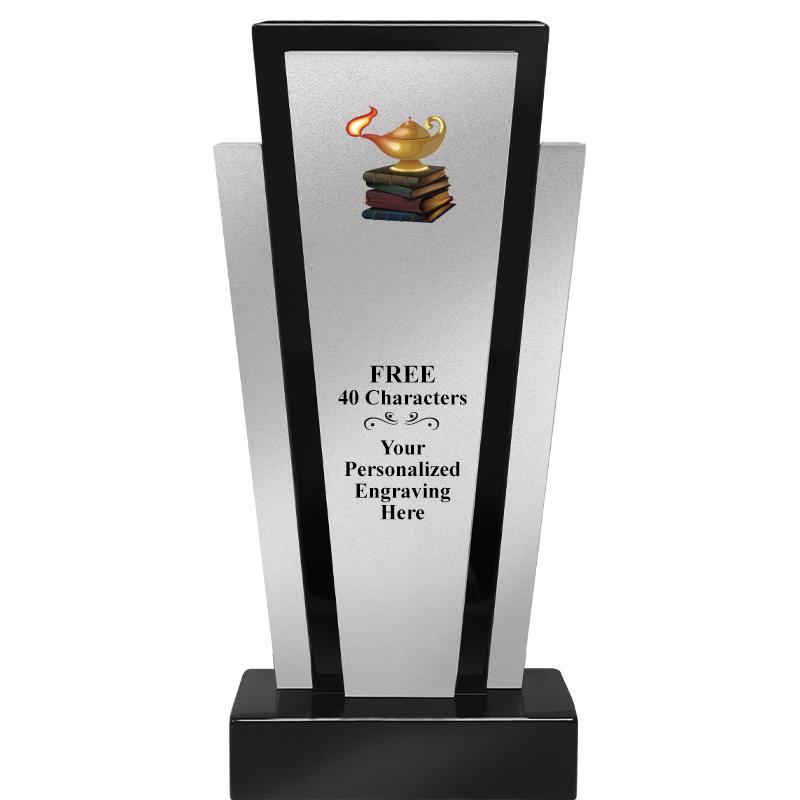 12.625" GRAPHITE WOOD TROPHY