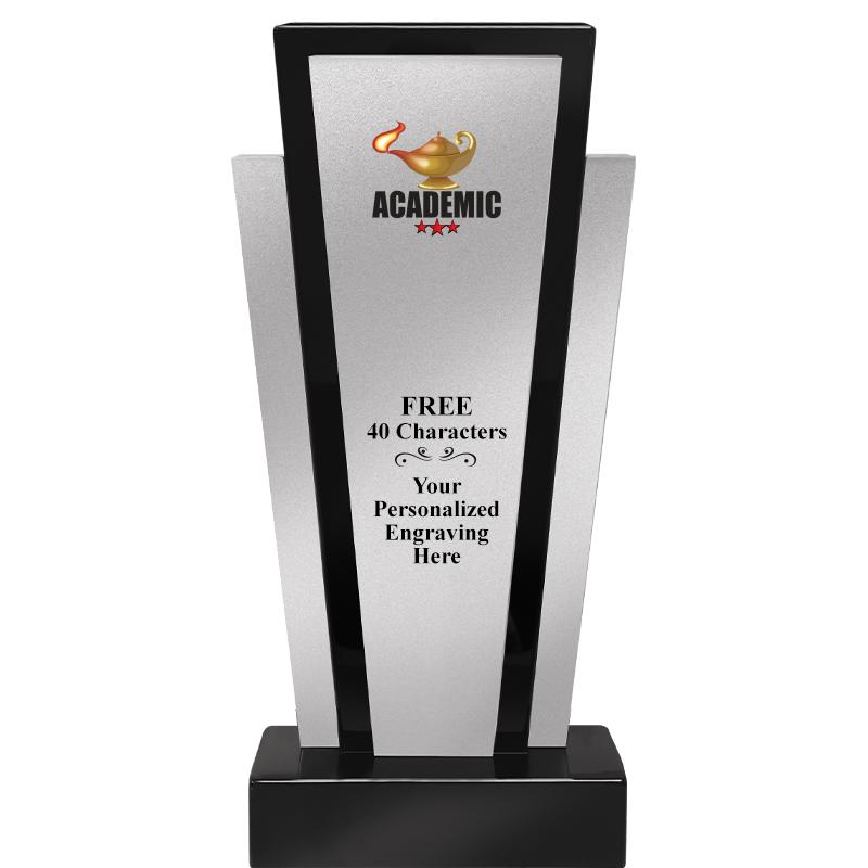 12.625" GRAPHITE WOOD TROPHY